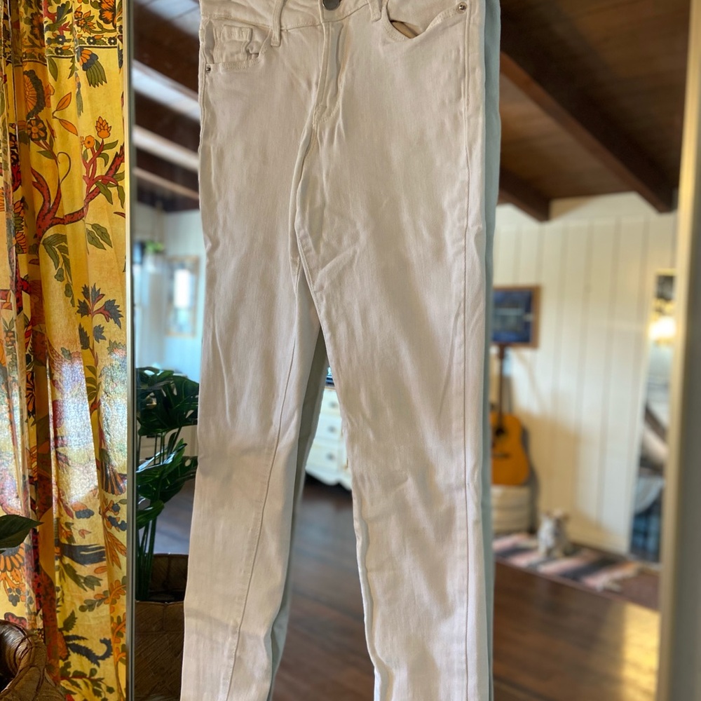 Old Navy Women's White Skinny Jeans